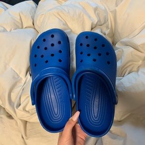Blue Crocs